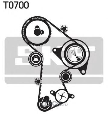 Ремкомплект ГРМ VAG 2.0 TDI SKF VKMA 01263