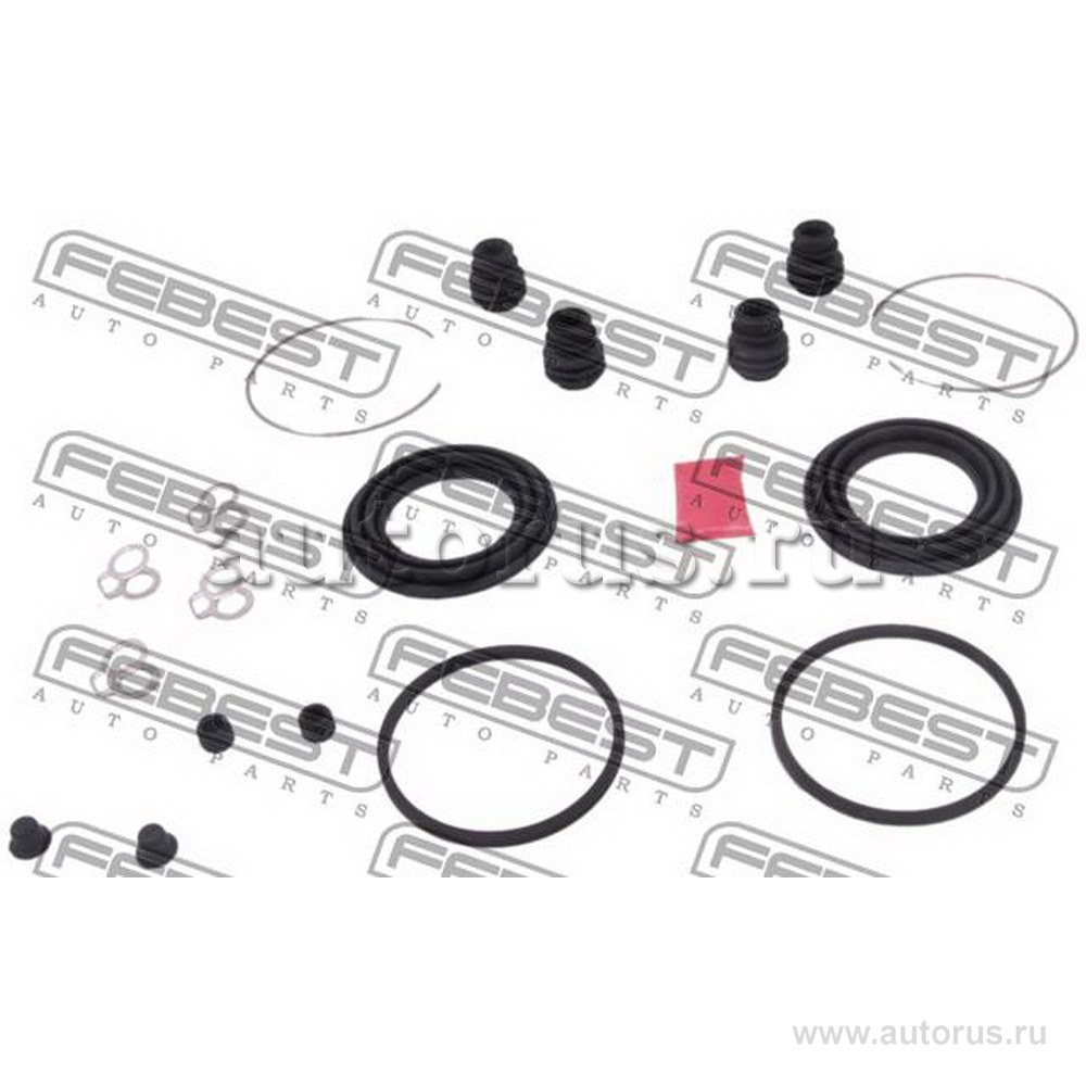 Ремкомплект суппорта тормозного переднего (на обе стороны) TOYOTA Highlander 2001-2007 FEBEST 0175-ACU20F