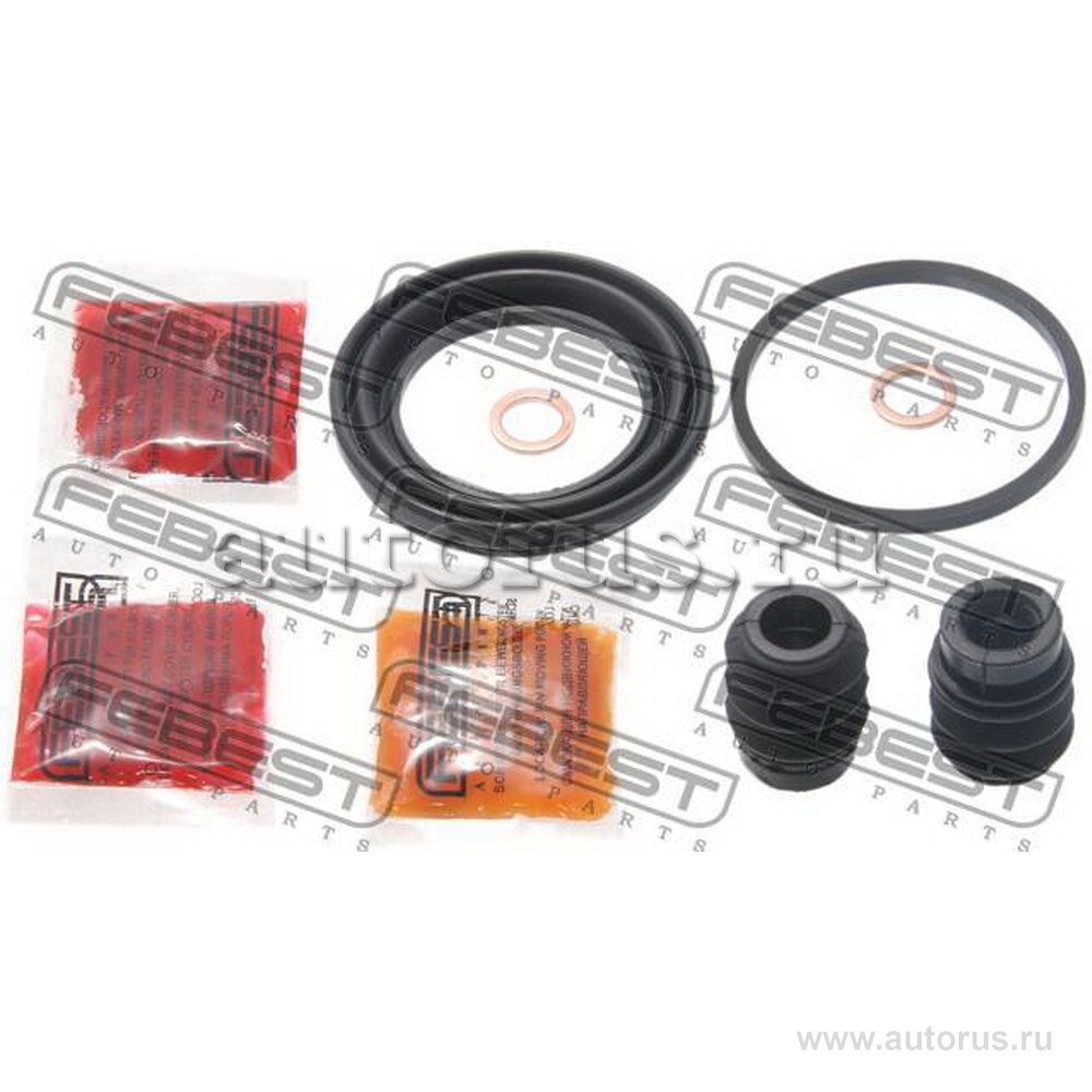 Ремкомплект суппорта тормозного переднего (на одну сторону) HONDA Civic 06-12 FEBEST 0375-FD1F