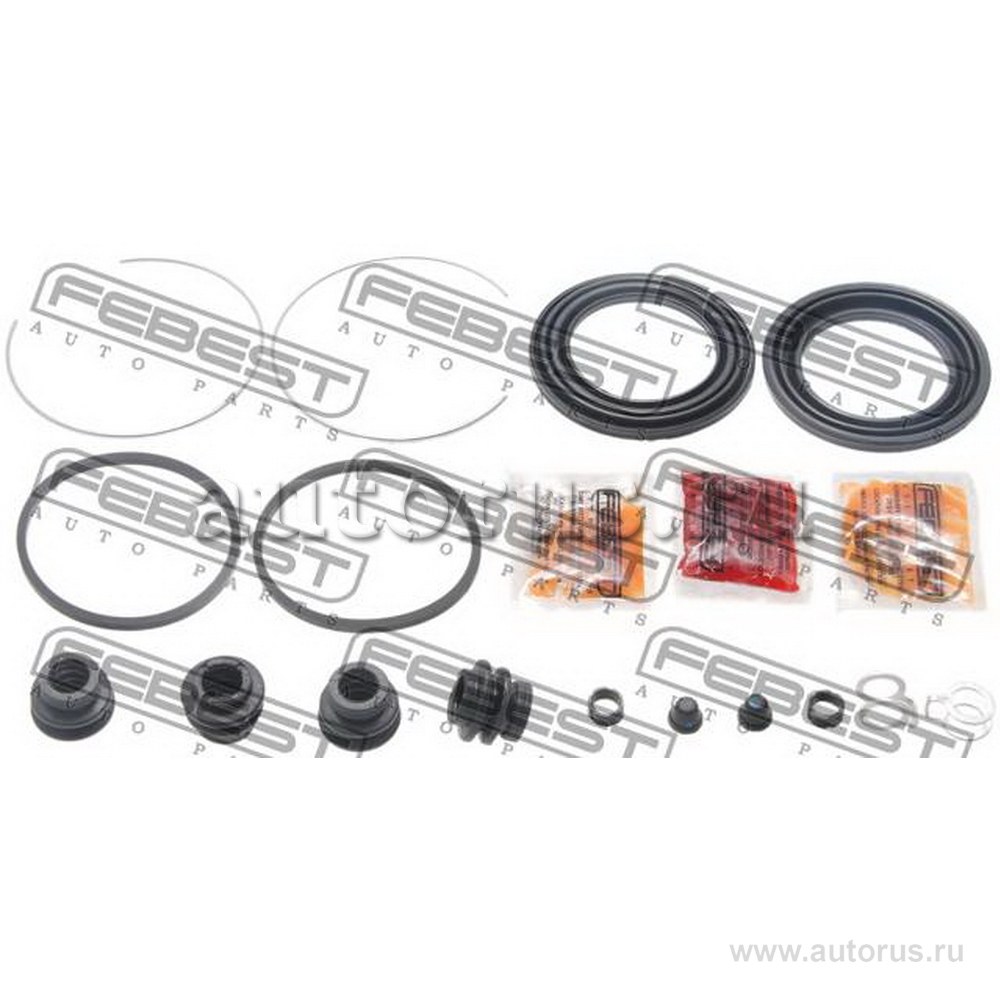 Ремкомплект суппорта тормозного переднего (на обе стороны) TOYOTA RAV4 2005.11-2012.12 FEBEST 0175-ACA30F