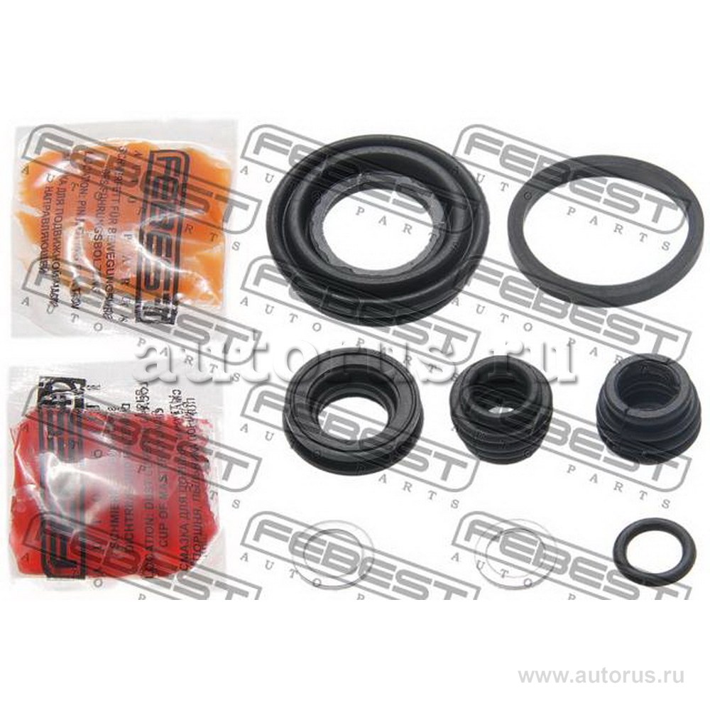 Ремкомплект суппорта тормозного заднего (на одну сторону) HONDA Civic 95-01/Jazz/Fit 02-09 FEBEST 0375-FITR