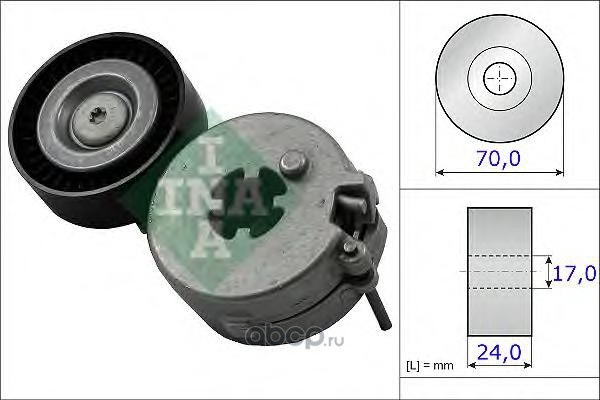 Ролик-натяжитель приводного ремня AUDI A4(B8)/A5/Q5/VW T5 mot.1,8TFSI/2,0TFSI INA 534 0333 10