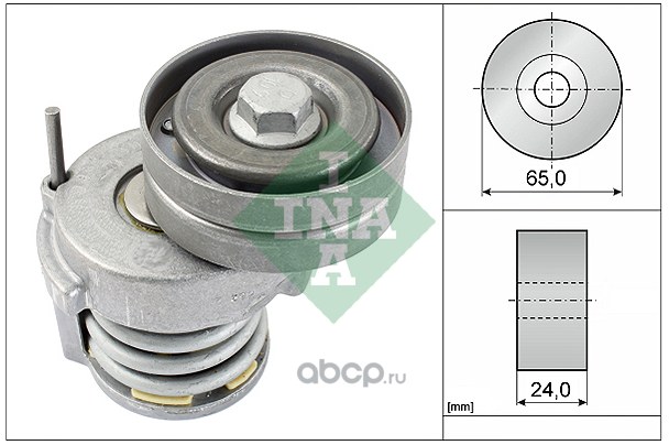 Ролик-натяжитель приводного ремня для VAG 1.2/1.4/1.6 02-> INA 534 0065 10