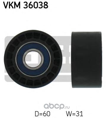 Ролик натяжителя приводного ремня SKF VKM 36038