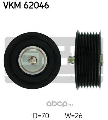 Ролик натяжителя приводного ремня SKF VKM 62046