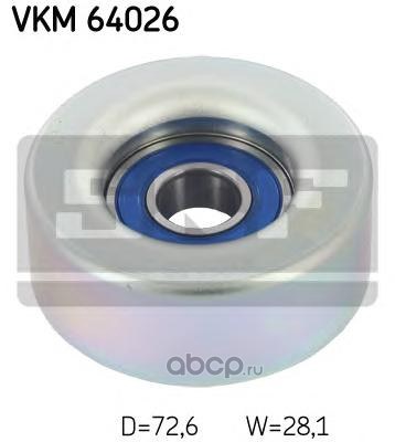 Ролик натяжителя приводного ремня SKF VKM 64026