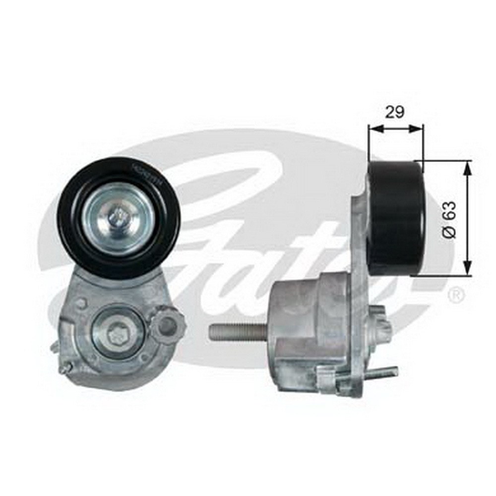 Ролик натяжной OPEL ASTRA H/Zafira B mot.1,8L GATES T39291