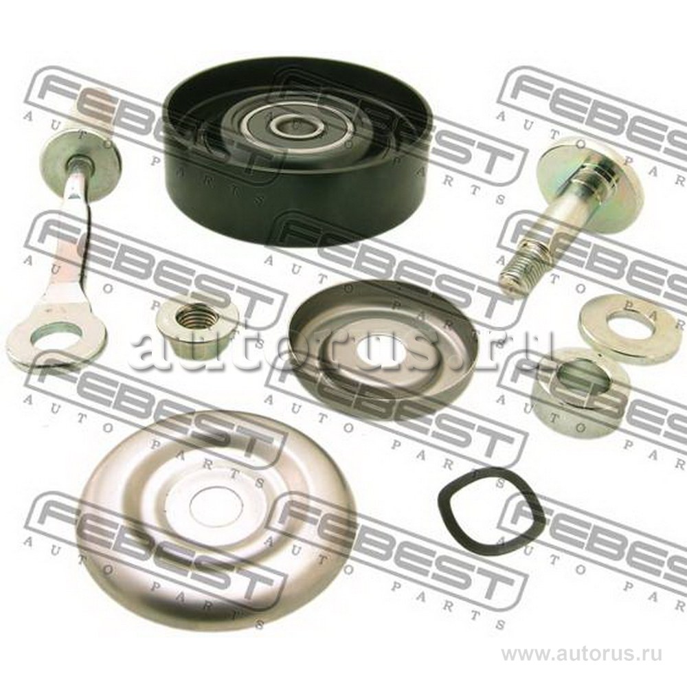 Ролик натяжной ремня кондиционера комплект NISSAN MURANO Z50 2002.09-2007.10 FEBEST 0287-J31