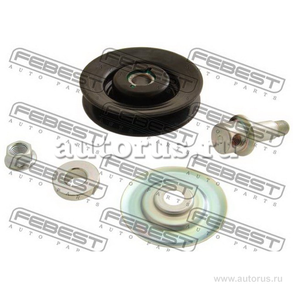 Ролик натяжной ремня кондиционера комплект TOYOTA LAND CRUISER 100 1998.01-2007.09 FEBEST 0187-KR42