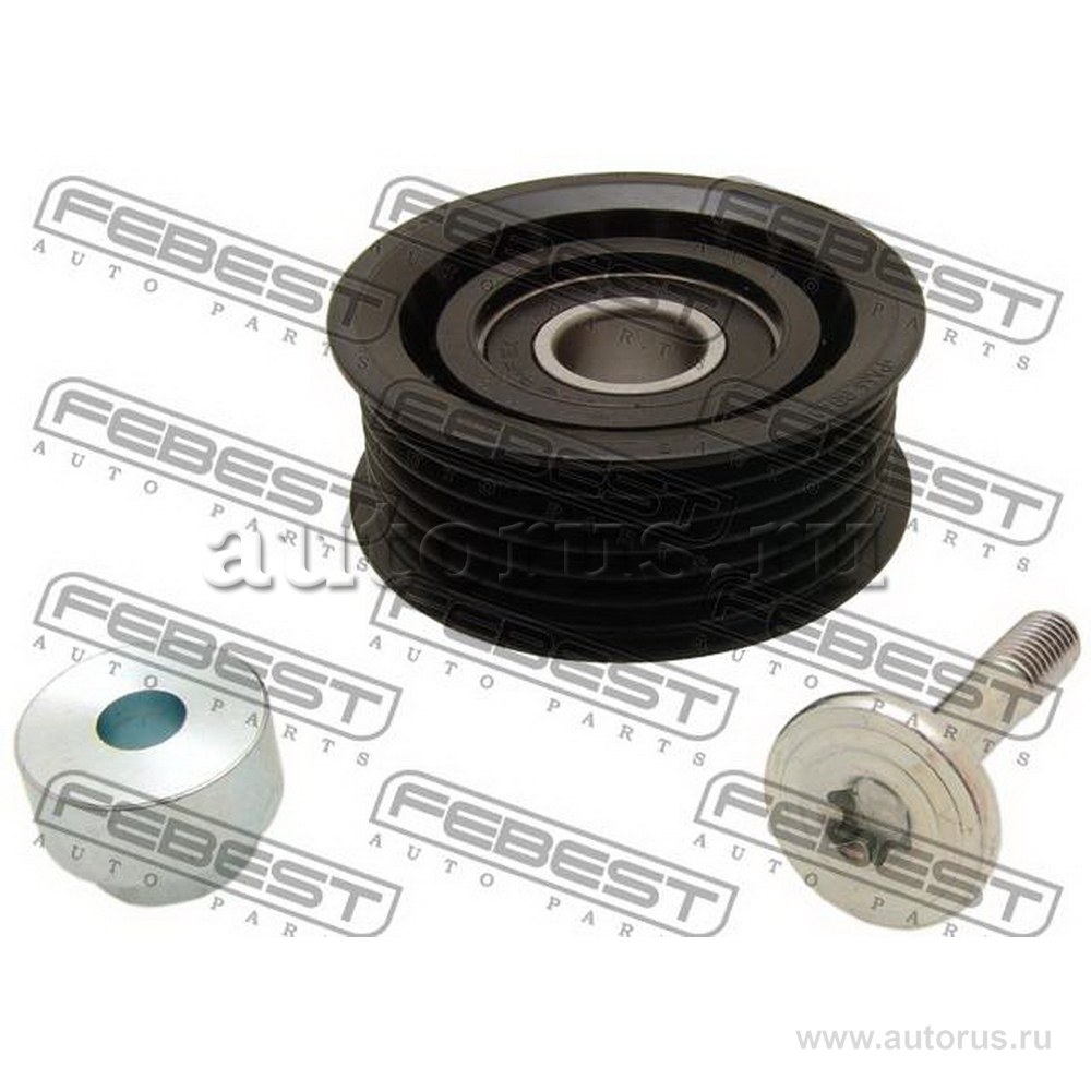 Ролик обводной комплект SSANG YONG REXTON 2001-2013 FEBEST 1488-001