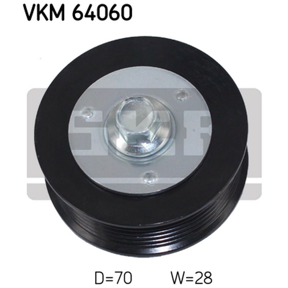 Ролик обводной приводного ремня SKF VKM 64060