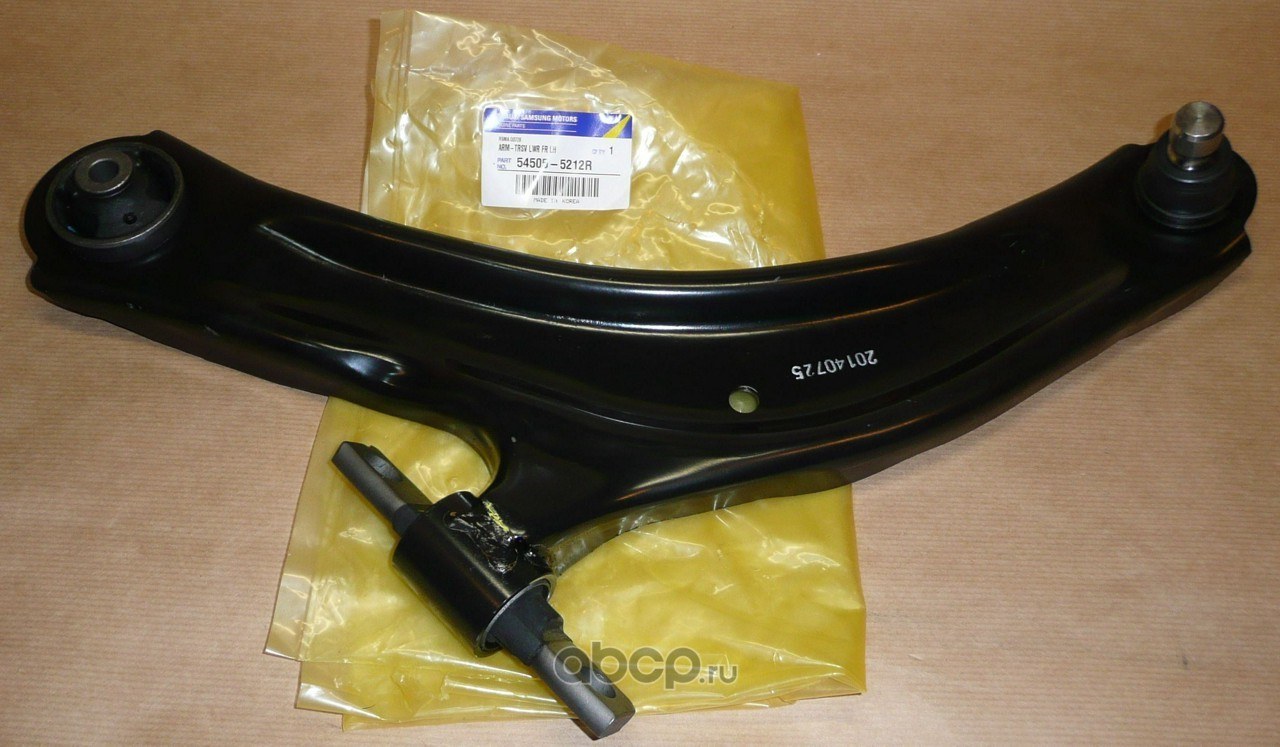 Рычаг передний нижний L NISSAN Qashqai 06->/X-Trail (T31) 07-> RENAULT 5450 552 12R