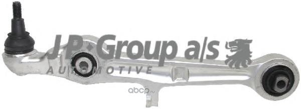 Рычаг передний нижний прямой L=R AUDI A4/A6/A8/SKODA Superb 0208 /d=16.20mm JP JP GROUP 1140102200