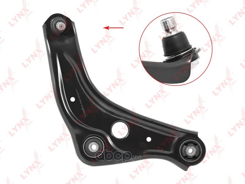 Рычаг передний R NISSAN Qashqai(J11) 1.2-2.0 13> LYNXauto C5675R