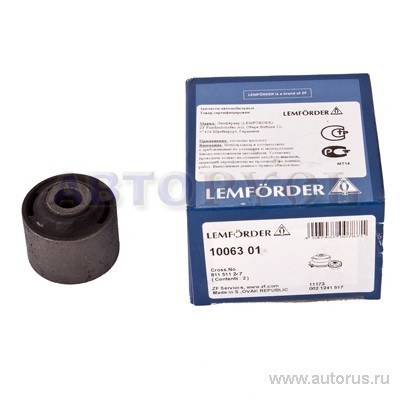 Сайлентблок задней балки L=R AD 80 79-91 (2x) LEMFORDER 1006301