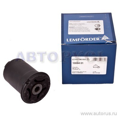 Сайлентблок задней балки L=R для AUDI: 80 (8C2, B4), 80 Avant (8C5, B4) LEMFORDER 1008401