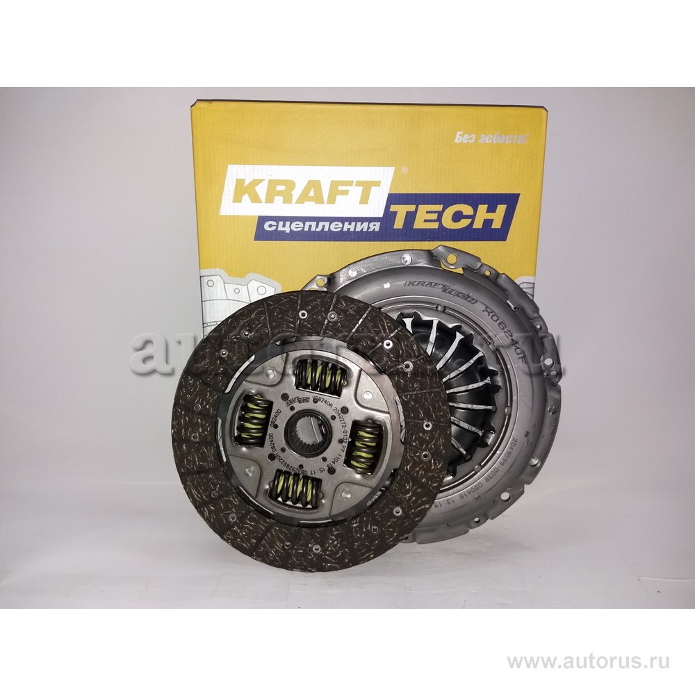 Комплект сцепления Mercedes Sprinter 2.2 cdi 06-> маховик 12мм для MB 3/4/5/6T-Sprinter 2006-> KRAFTTECH W09240A9