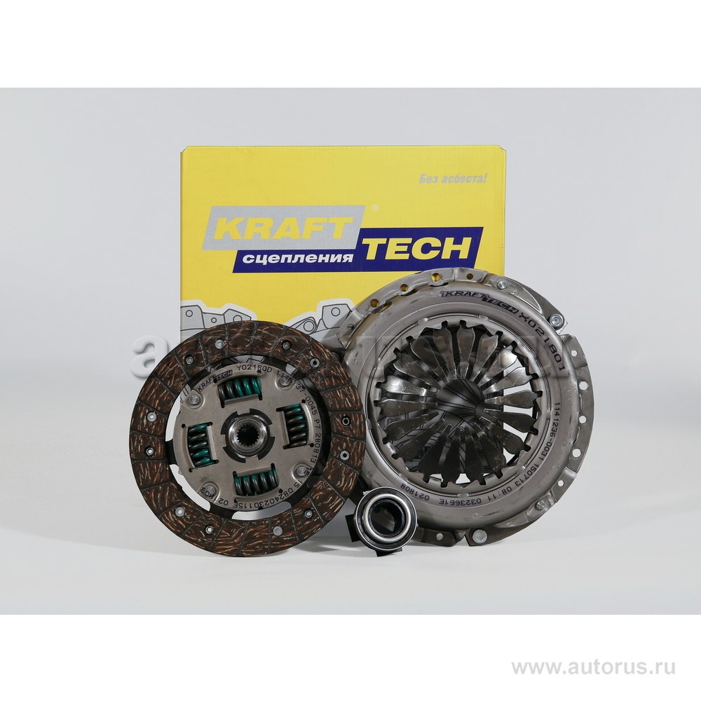 Комплект сцепления Fiat Punto 1.2 8V для FIAT Albea/Panda/Palio/Punto 1.1/1.2Lmot.8V KRAFTTECH W03180D