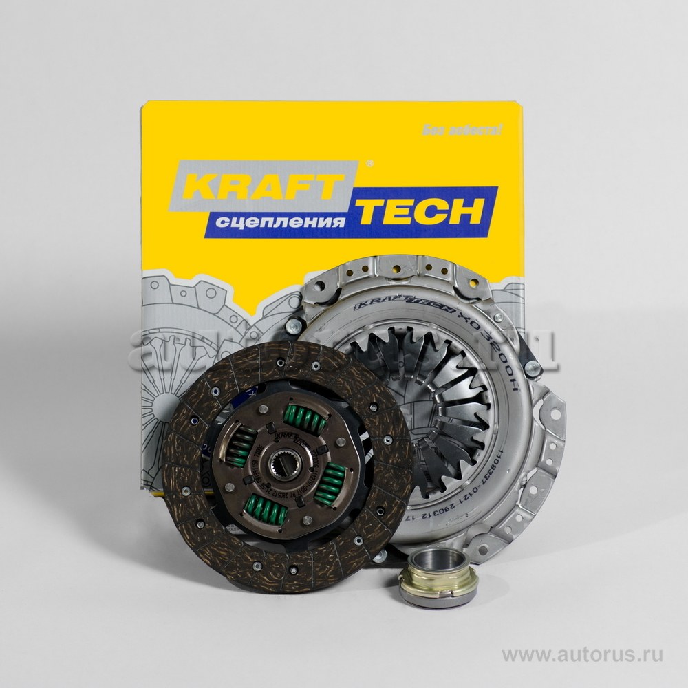 Комплект сцепления Daewoo Nexia,Lanos 1.5 8V Sohc для DAEWOO NEXIA/LANOS 1.5L/8кл KRAFTTECH W04200G