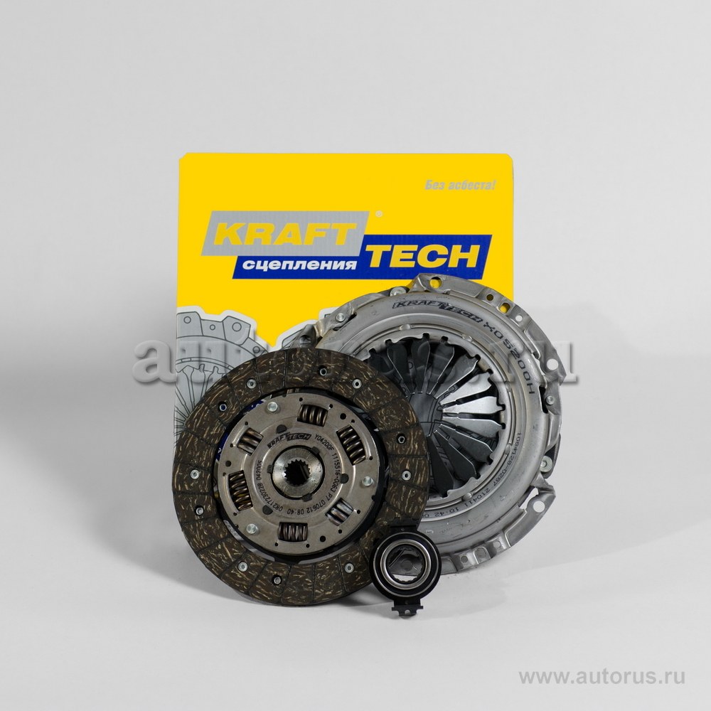 Комплект сцепления Peugeot 206,Partner 1.4 для CITROEN Berlingo/PEUGEOT Partner KRAFTTECH W05200I