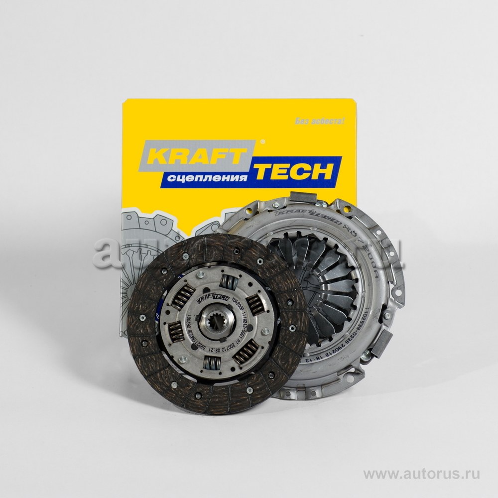 Комплект сцепления Opel Astra H,Astra G 1.4 для OPEL Astra F/G/H/MerivaA/Corsa D/Vectra B 1.4/1.6L KRAFTTECH W08200A9