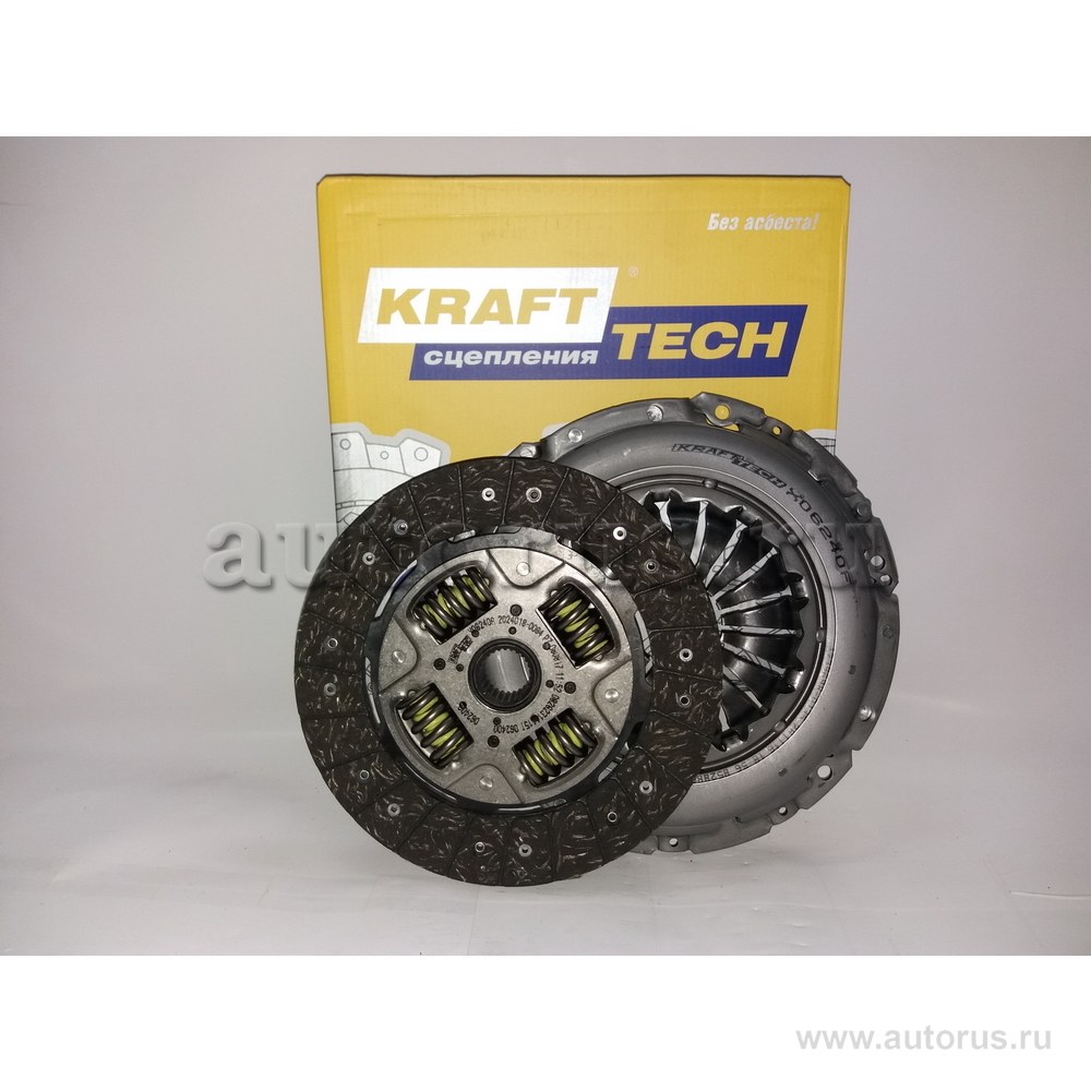 Комплект сцепления VW Crafter 30-35/30-50 2.5tdi 06-> для VW CRAFTER 30-35/30-50 2.5TDI 06-> KRAFTTECH W11240C9