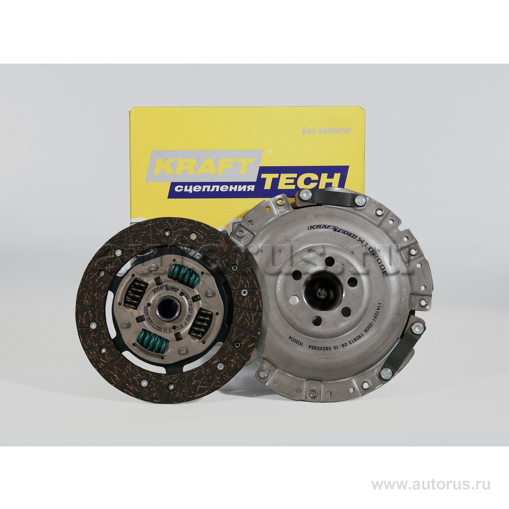 Комплект сцепления VW Golf 4,Skoda Octavia 1.4 BCA,AEE* для SKODA Octavia 1.4/1.6L/VW Bora/Golf IV 1.4L 75pS KRAFTTECH W19200I9