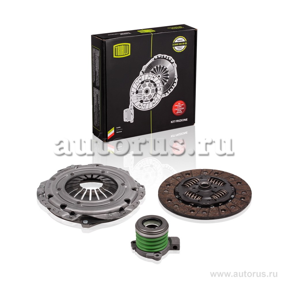 Сцепление в сборе для а/м Opel Astra G (98-) 1.8i (с гидр.муфт) TRIALLI FR 2105