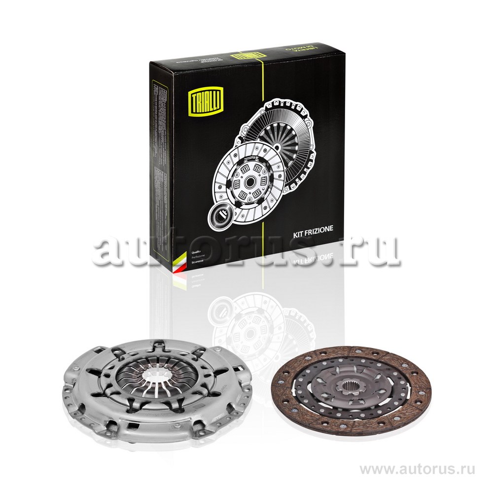 Сцепление в сборе для а/м Ford Focus II (05-) 2.0i/ Volvo C30 (06-)/S40 (04-) (без муфты) TRIALLI FR 1017
