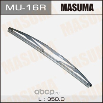Щетка стеклоочистителя задний пластиковый 350 мм крепление Roc Lock 3 MASUMA MU-16R