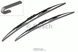 Щетки стеклоочистителя 650/340 мм бескаркасная комплект 2 шт BOSCH 3 397 010 299