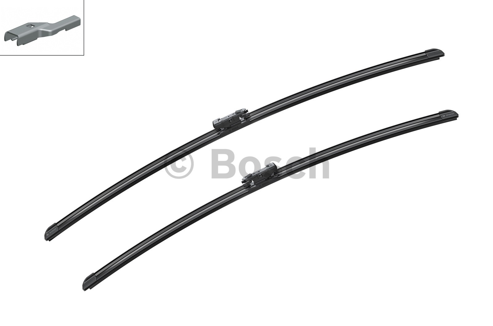 Щетки стеклоочистителя 750/700 мм бескаркасная комплект 2 шт BOSCH 3 397 014 009