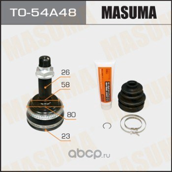 ШРУС TOYOTA ALLEX MASUMA TO-54A48