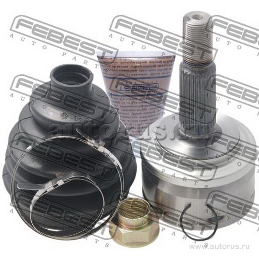 ШРУС наружный 23x61x26 TOYOTA Auris 07->/Corolla 06-> FEBEST 0110-ZZE150