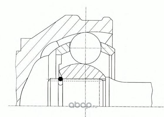 ШРУС наружный (компл.) LOBRO 304 601