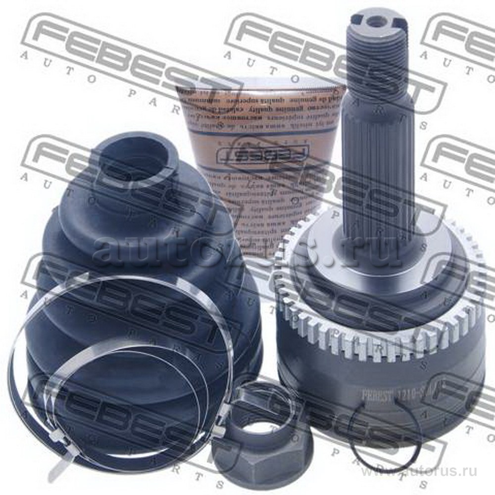 ШРУС наружный 22x52.5x25 HYUNDAI Solaris/KIA Rio III /МКПП/ABS+ FEBEST 1210-SOLA48