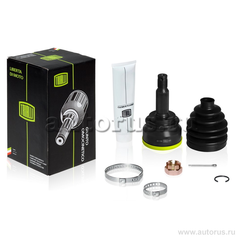 ШРУС для а/м Mitsubishi Outlander XL (05-) 2.0i/2.4i CVT/MT (наруж.) TRIALLI GO 1108