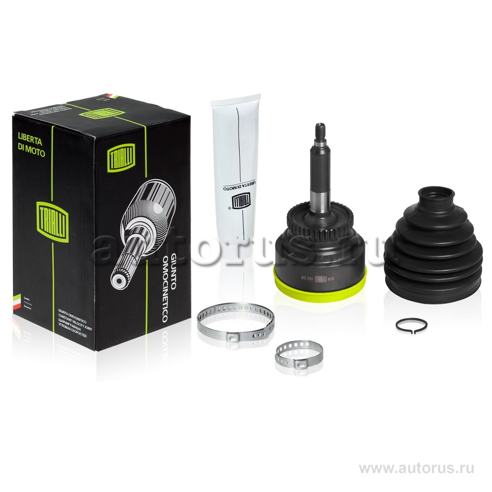 ШРУС для а/м SsangYong Kyron (05-)/Actyon (05-) P/Time (наруж.) TRIALLI GO 1701