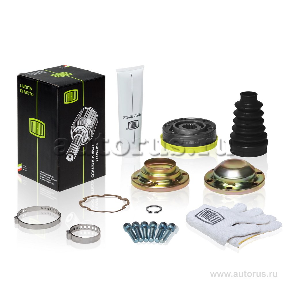 ШРУС для а/м Skoda Octavia A5 (04-)/VW Golf IV (97-) (внутр.) TRIALLI GO 1807