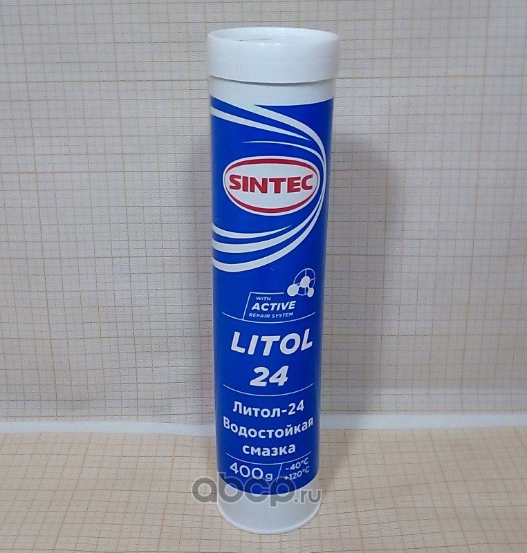 Смазка Литол-24 картуш 400г Sintec 808519