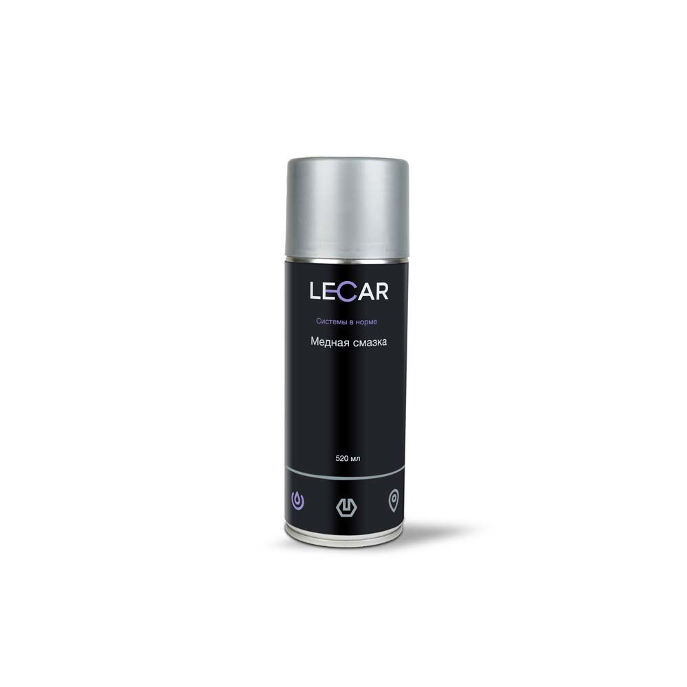 Медная смазка 520 мл. (аэрозоль) LECAR LECAR000011510