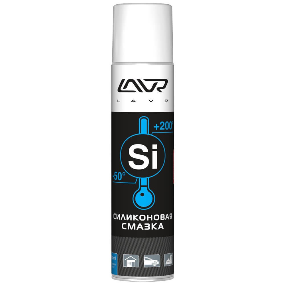 Смазка Silicon grease силиконовая 400 мл LAVR Ln1543