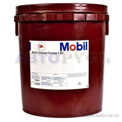 Смазка MOBIL Chassis Grease LBZ пластичная 18 кг