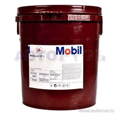 Смазка MOBIL Mobilux EP 1 пластичная 18 кг