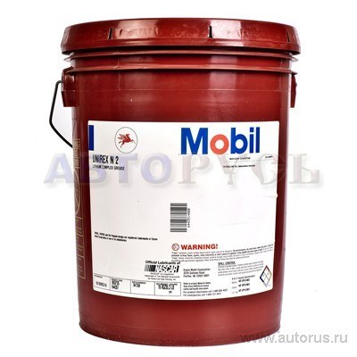 Смазка MOBIL Unirex N 2 пластичная NLGI 2 18 кг