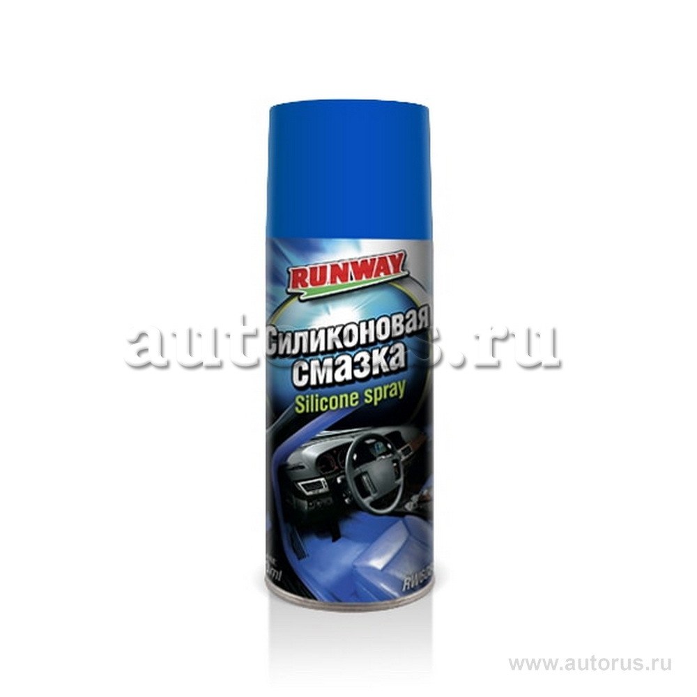 Смазка аэрозоль силиконовая 400 мл RUNWAY RW6085