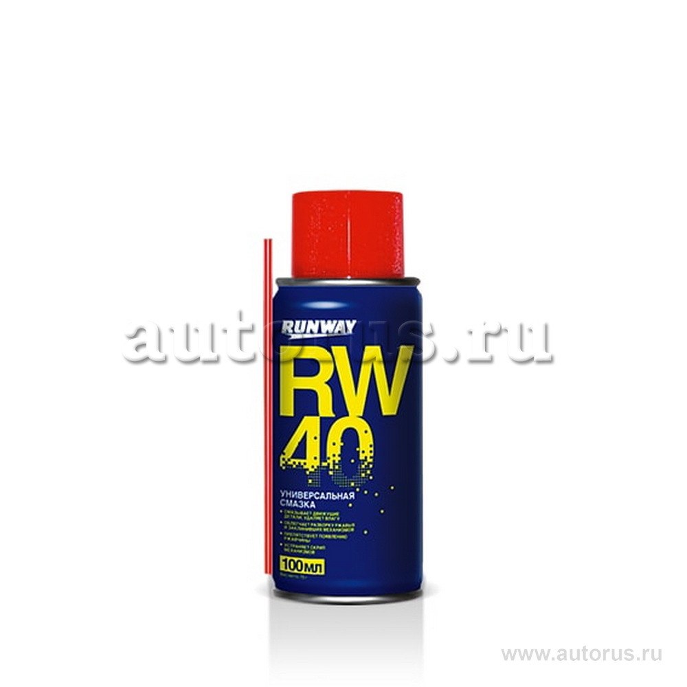 Смазка RW40 аэрозоль универсальная 100 мл RUNWAY RW6094