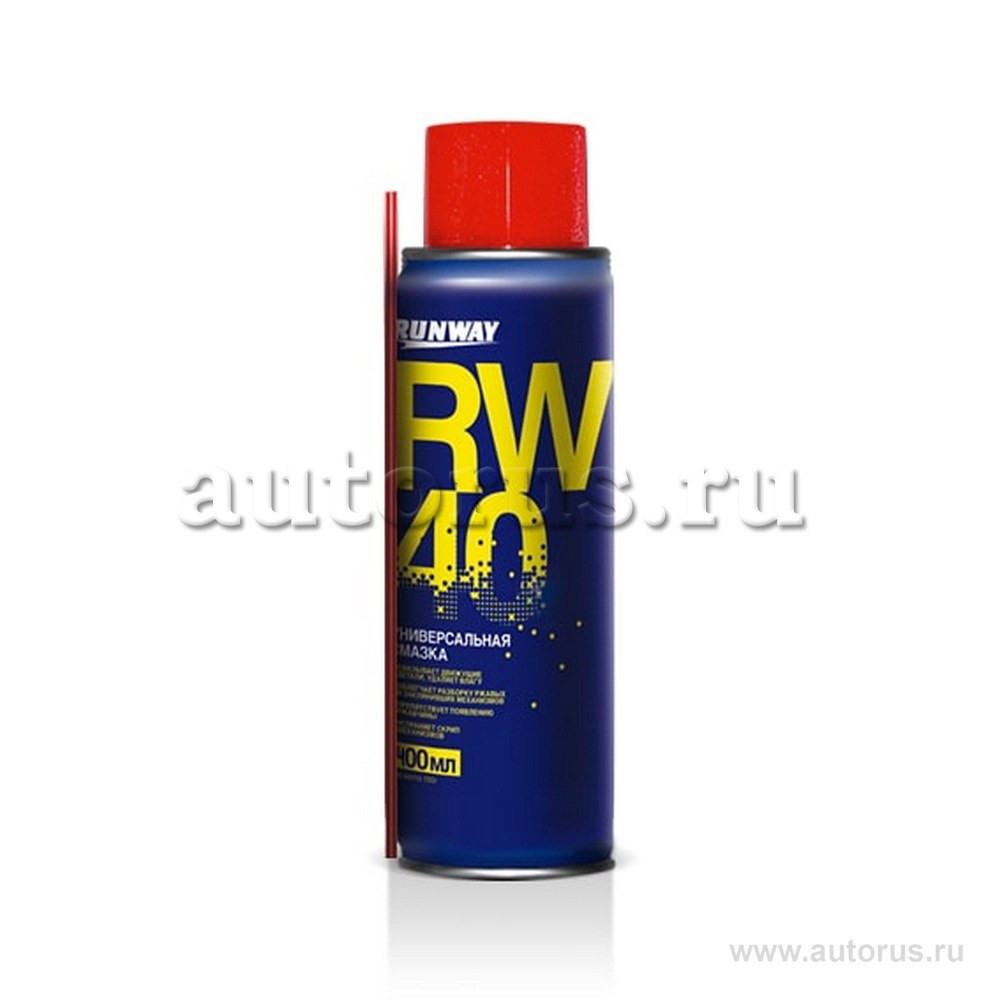 Смазка RW40 аэрозоль универсальная 400 мл RUNWAY RW6098