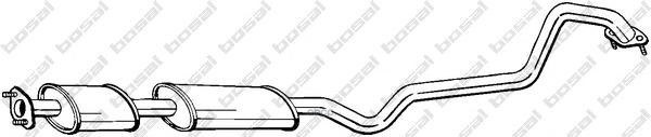 Глушитель центральный NISS ALMERA 00-02 BOSAL 288-389
