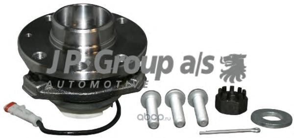 Ступица передняя в сборе L=R OPEL Astra H 04> /c ABS 4 отверстия JP JP GROUP 1241400900